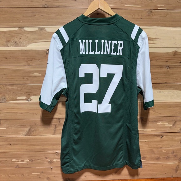 MINT Men’s Nike On Field #27 New York NY Jets Dee Milliner NFL Jersey M Medium - Picture 2 of 10
